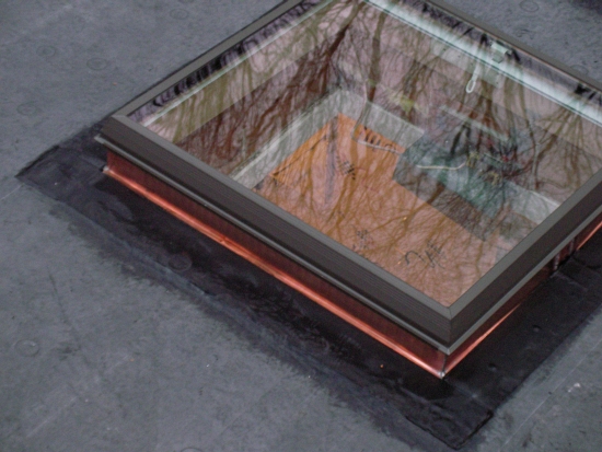 AZ Best EPDM roofing system w copper skylight Weston CT