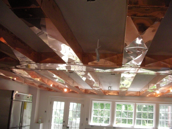 AZ Best Roofing self-sustainable kitchen copper decoration like art North Salem NY