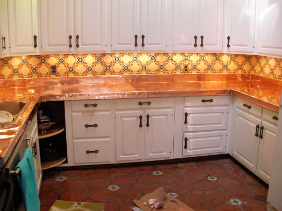 AZ Best Roofing self-sustainablekitchen copper countertop Bedford NY